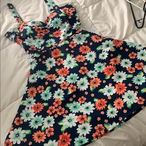Floral sun dress